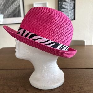 Women's Pink Fedora Hat